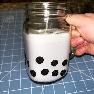 Boba Milk Tea Candle